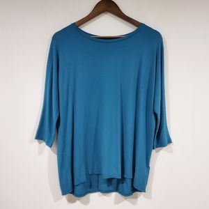 Eileen Fisher Dolman 3/4 Sleeve Top Women's Size S/P